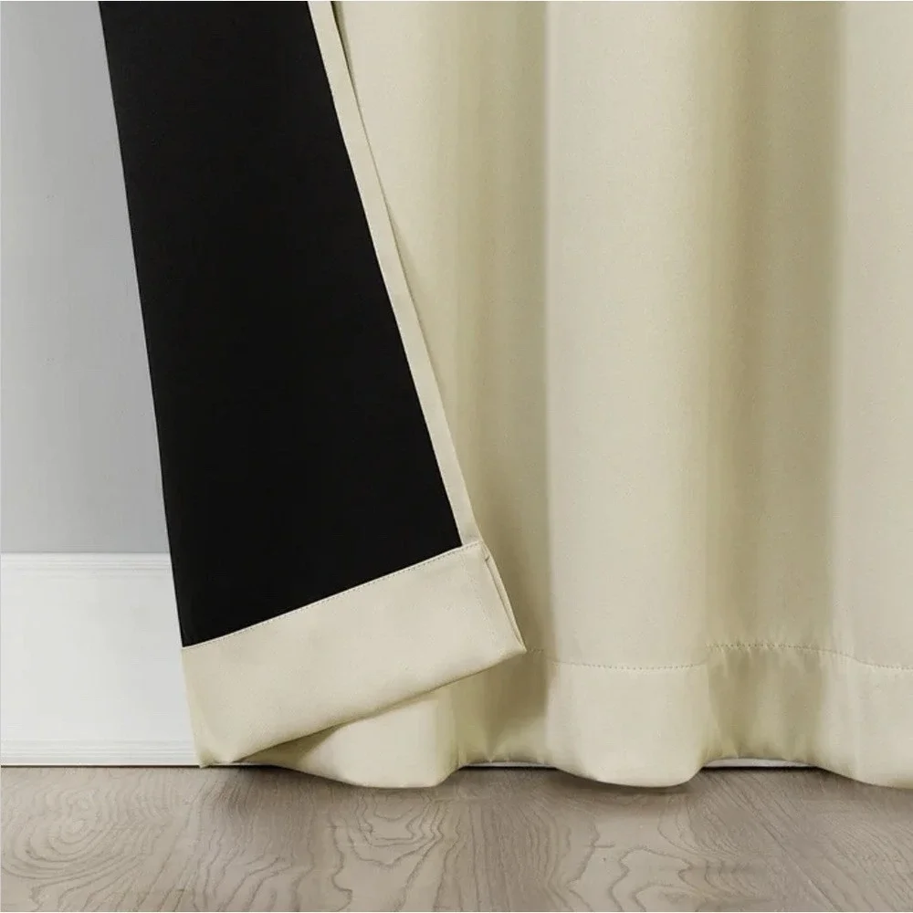 2 Panels SUNZero Total Blackout Lichtenberg Curtains Theater Grade 52